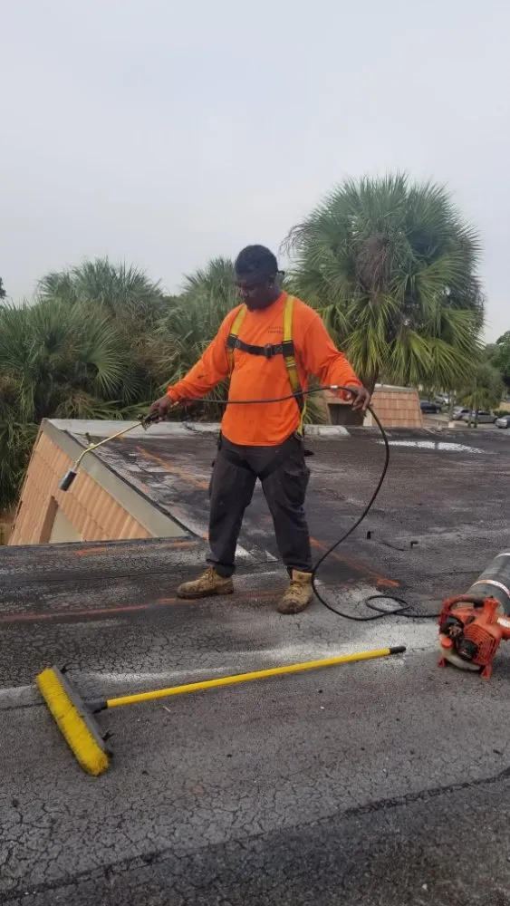 Slide of Extra Myles Roofing