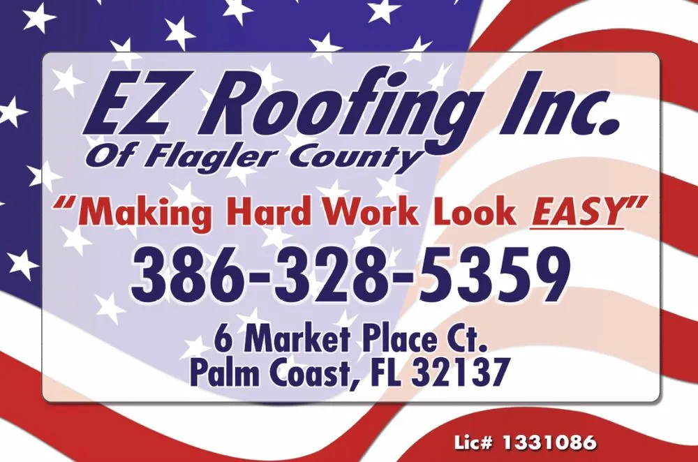 Slide of EZ Roofing of Flagler County