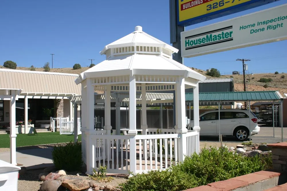 Slide of EZ Shade Steel Buildings