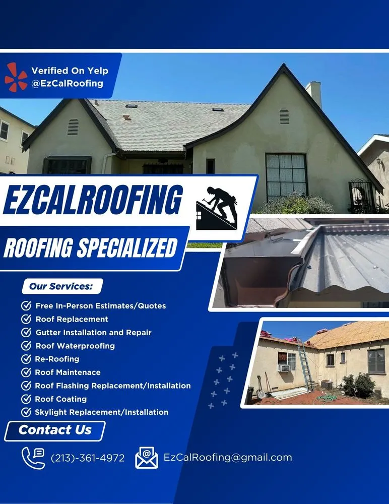 Slide of EzCalRoofing