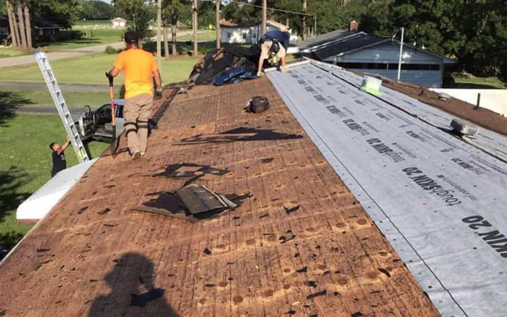 Slide of F & V Contracting