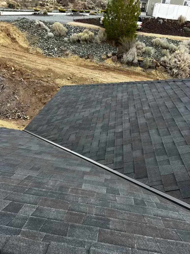 Slide of F E Roofing