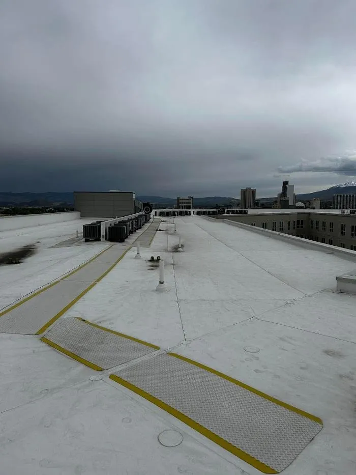 Slide of F E Roofing