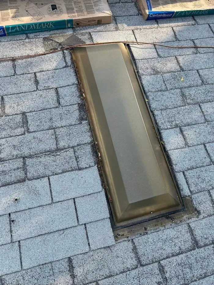 Slide of F E Roofing