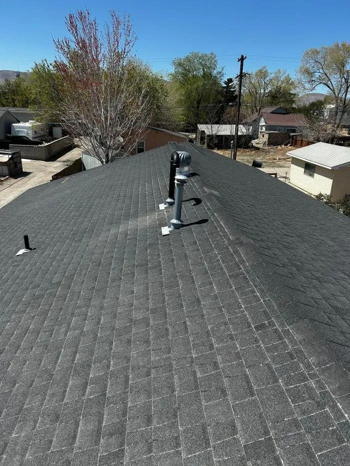 Slide of F E Roofing