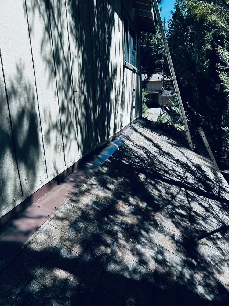 Slide of F E Roofing