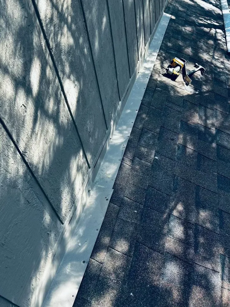 Slide of F E Roofing