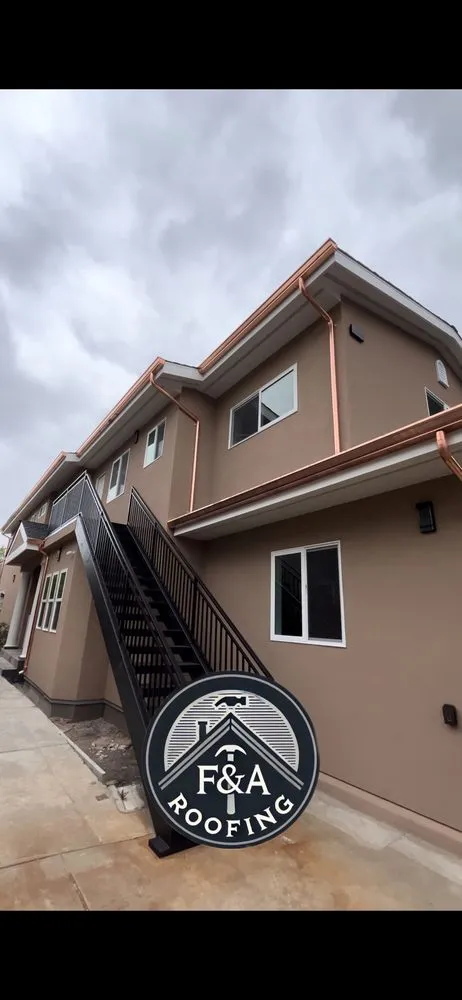 Slide of F&A Roofing & Seamless Gutters