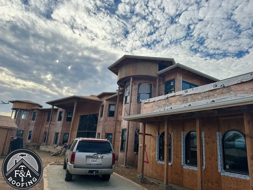 Slide of F&A Roofing & Seamless Gutters