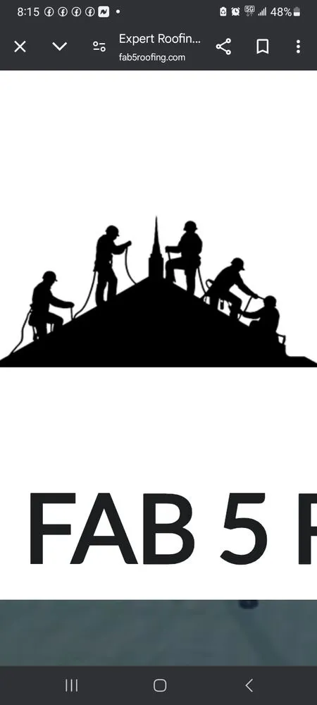 Slide of Fab 5 Roofing