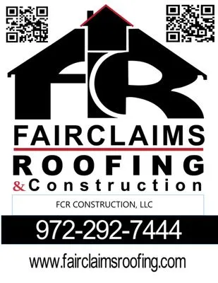 FairClaims Roofing & Construction Logo
