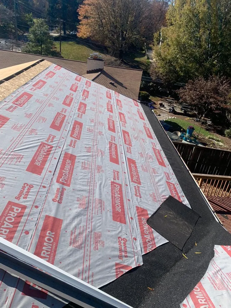 Slide of Fairfax Roofing