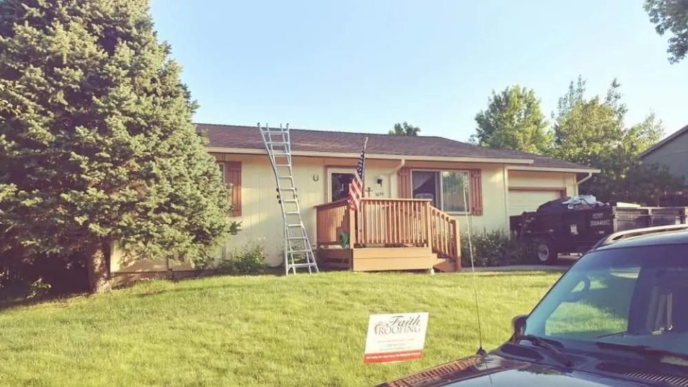 Slide of Faith Roofing