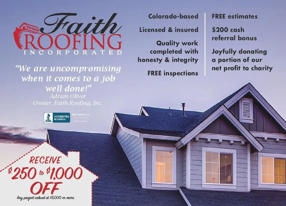 Slide of Faith Roofing