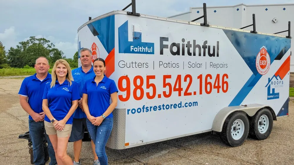 Local roof repair for residential properties across Springfield, LA - Faithful Exteriors, LLC dba Faithful Gutters & Roofing