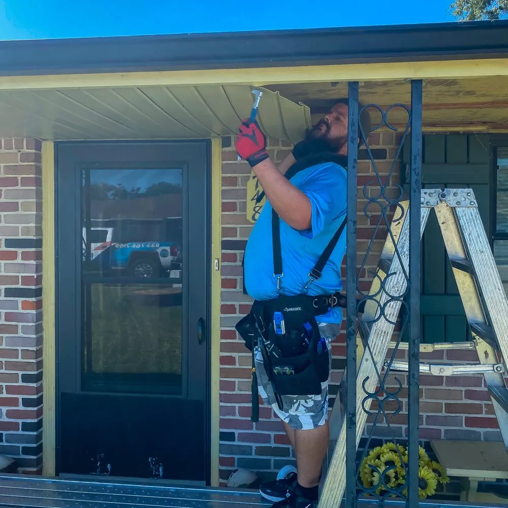 Expert flat roof repair after storm damage across Springfield, LA - Faithful Exteriors, LLC dba Faithful Gutters & Roofing