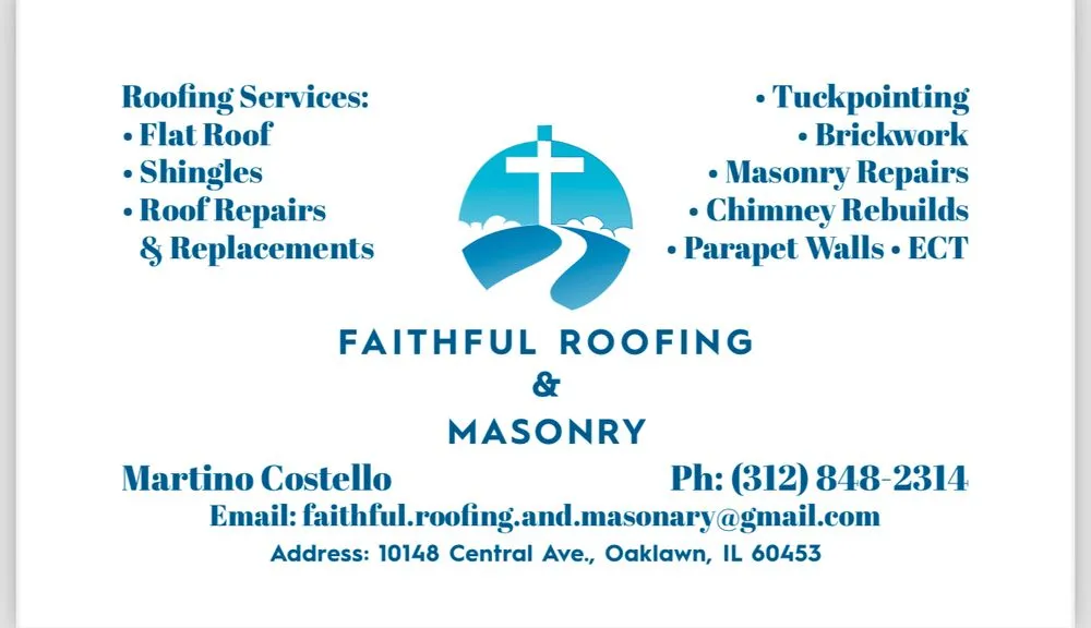 Expert shingle roofing service after storm damage in Oaklawn, IL by Faithful Roofing & Masonry