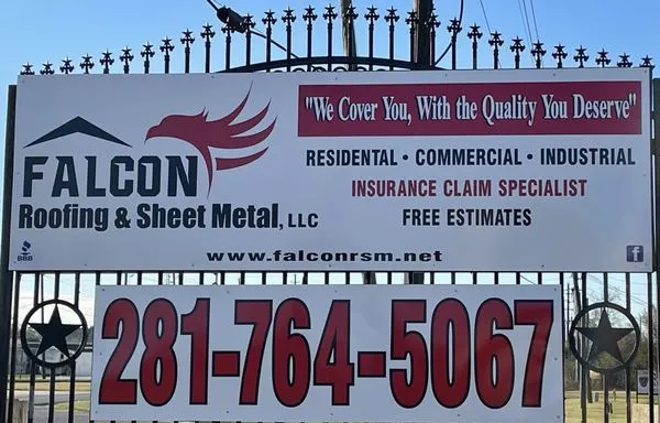 Falcon Roofing & Sheet Metal Logo