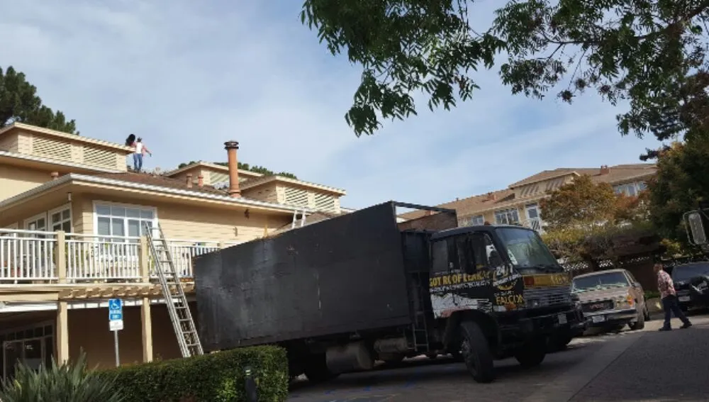 Slide of Falcon Roofing