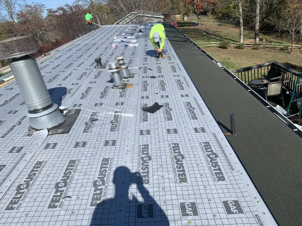 Slide of Falcon Roofing