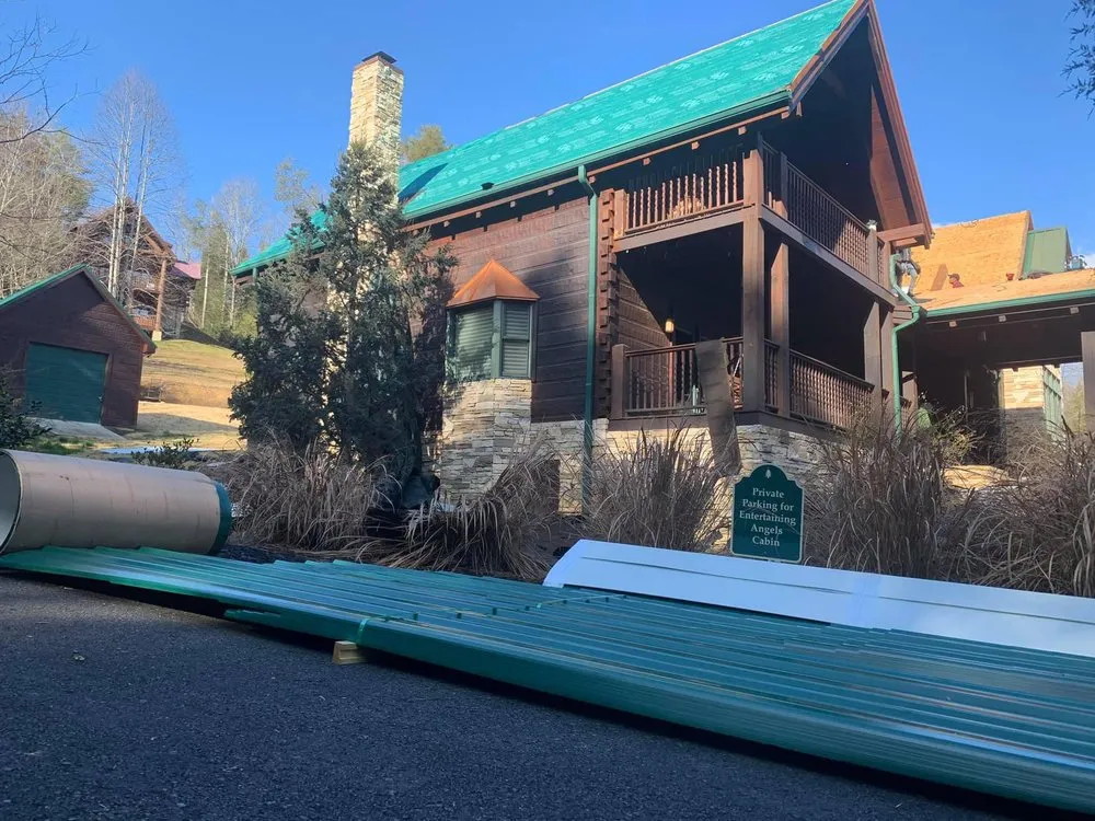 Slide of Falcon Roofing