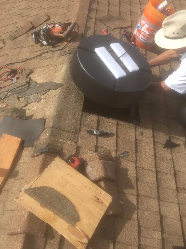 Slide of Falcon Roofing