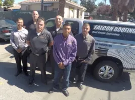 Slide of Falcon Roofing