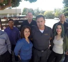 Slide of Falcon Roofing