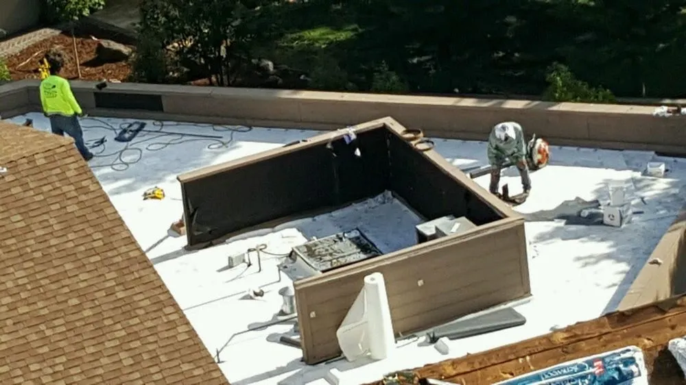 Slide of Falcon Roofing