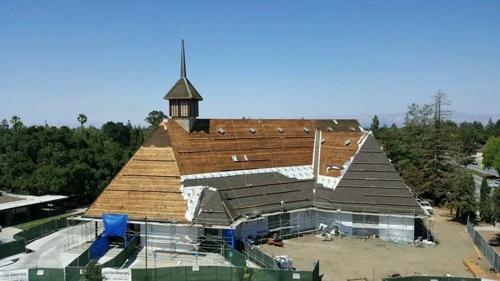Slide of Falcon Roofing
