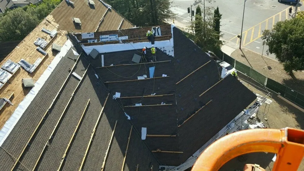 Slide of Falcon Roofing