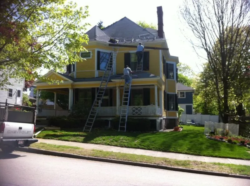 Slide of Falcon Roofing