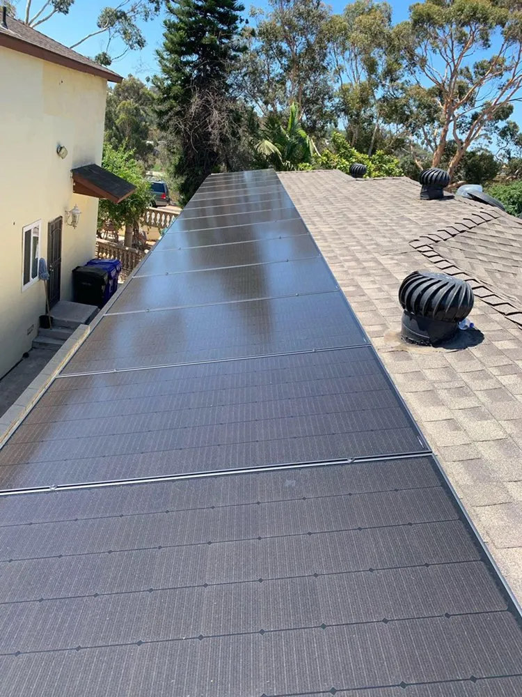 Slide of Family First Solar Electric