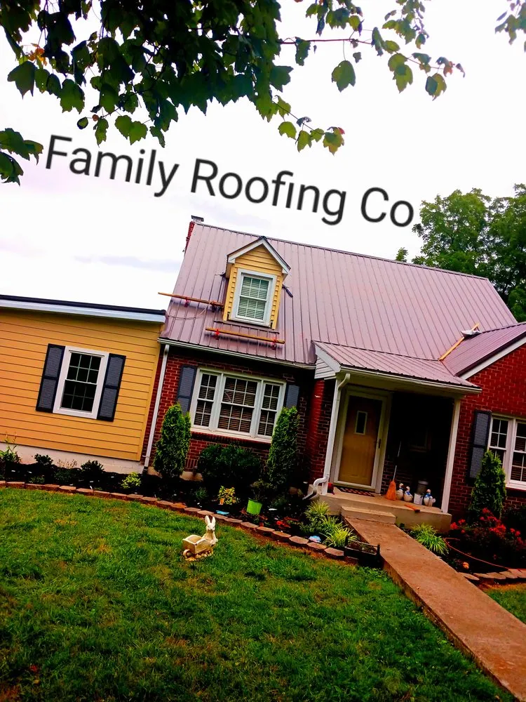 Slide of Family Roofing