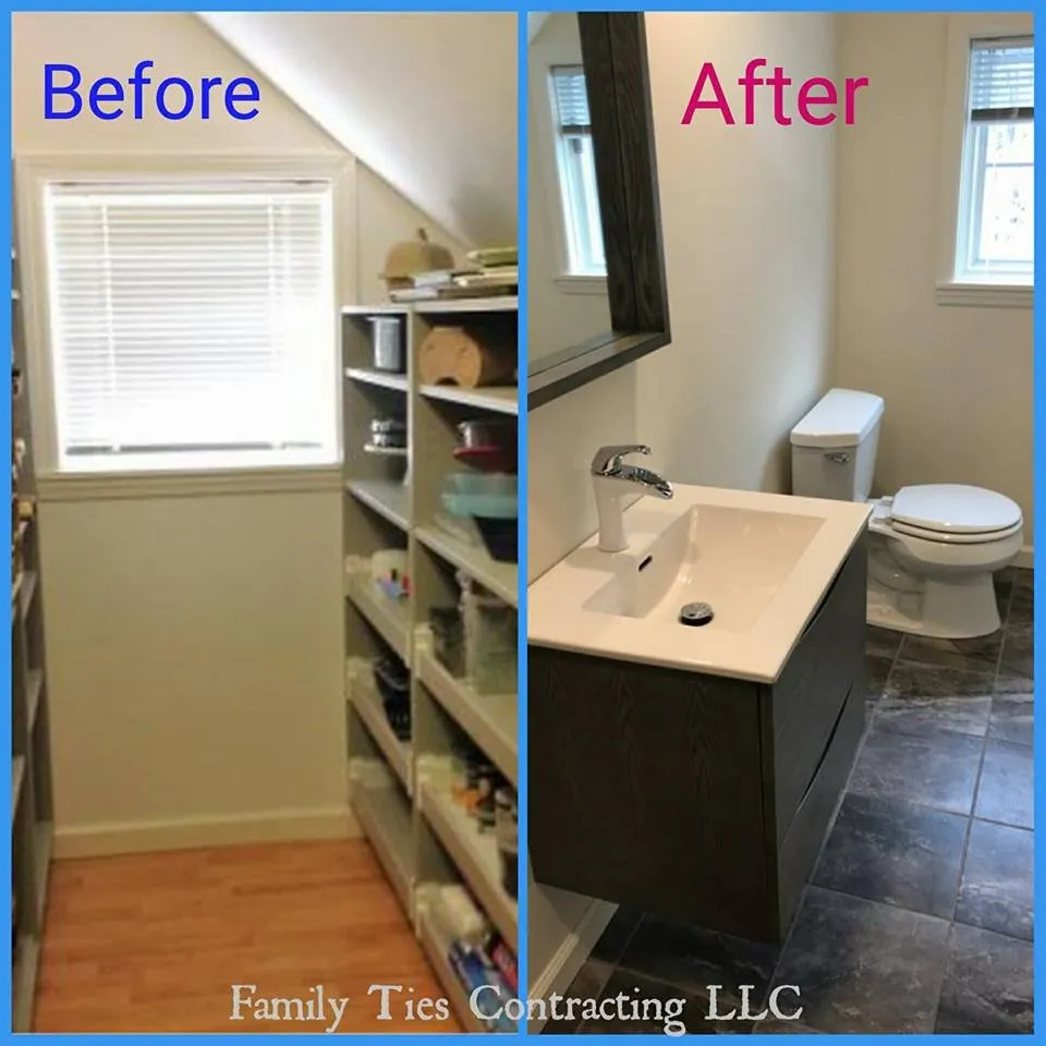 Slide of Family Ties Contracting