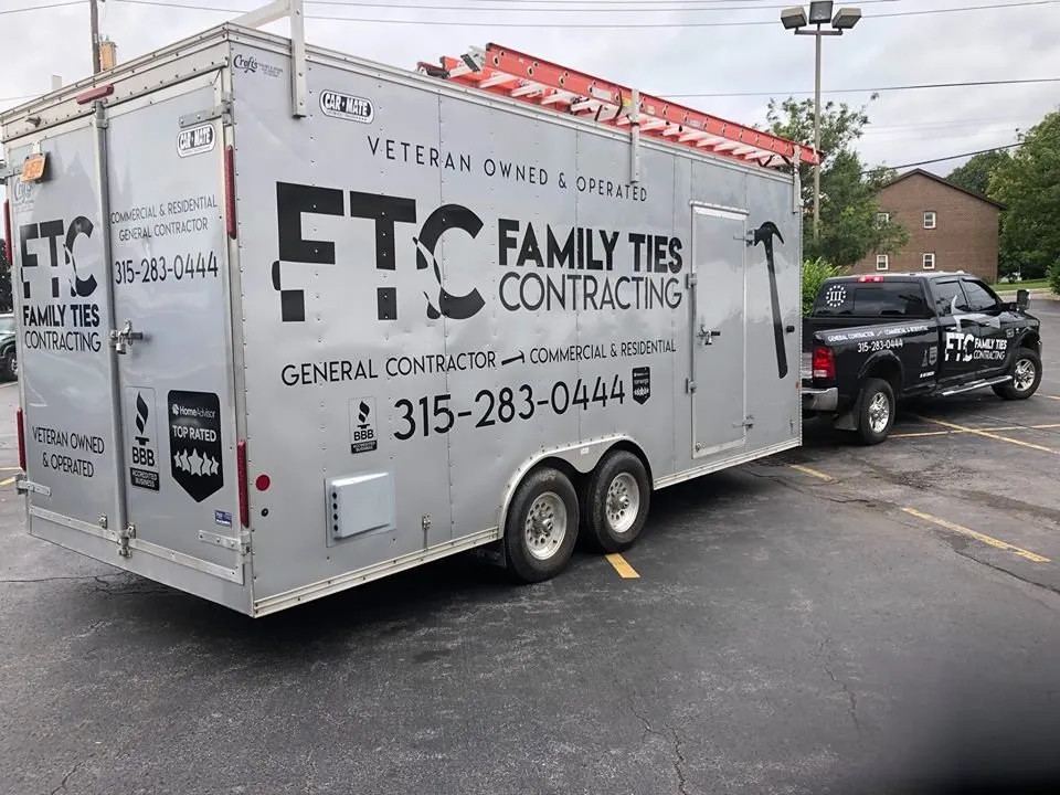 Slide of Family Ties Contracting