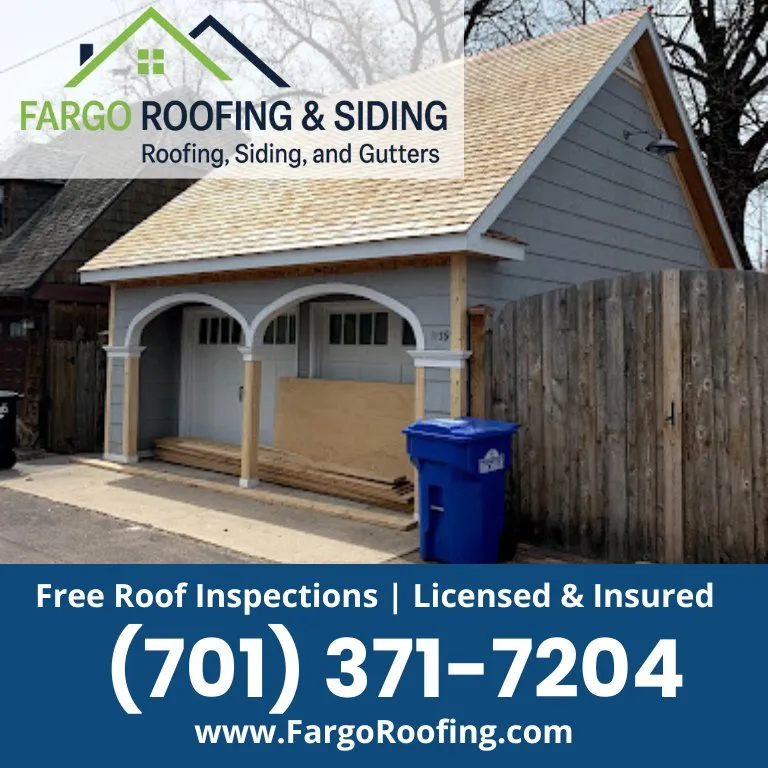 Slide of Fargo Roofing & Siding