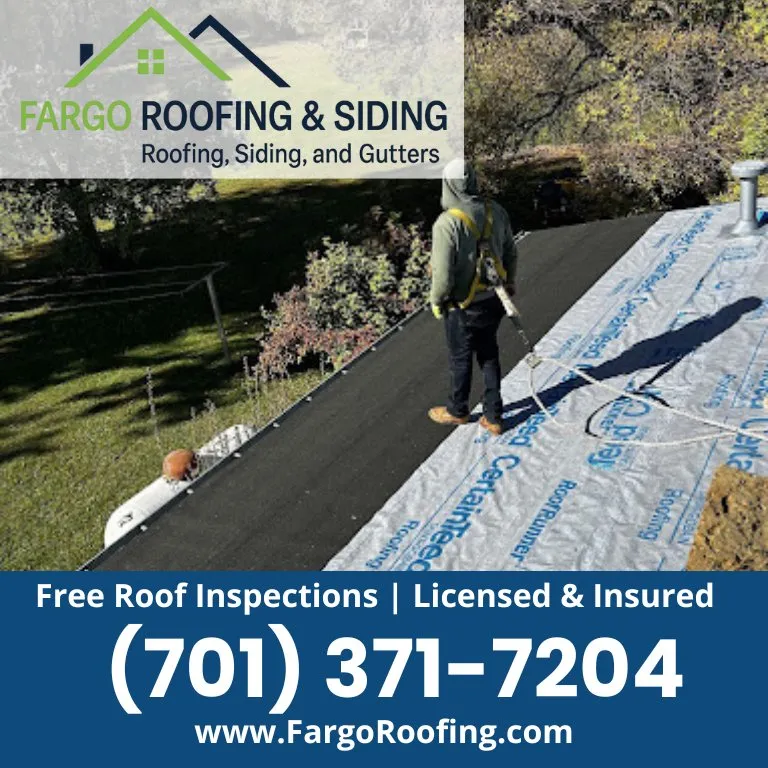 Slide of Fargo Roofing & Siding
