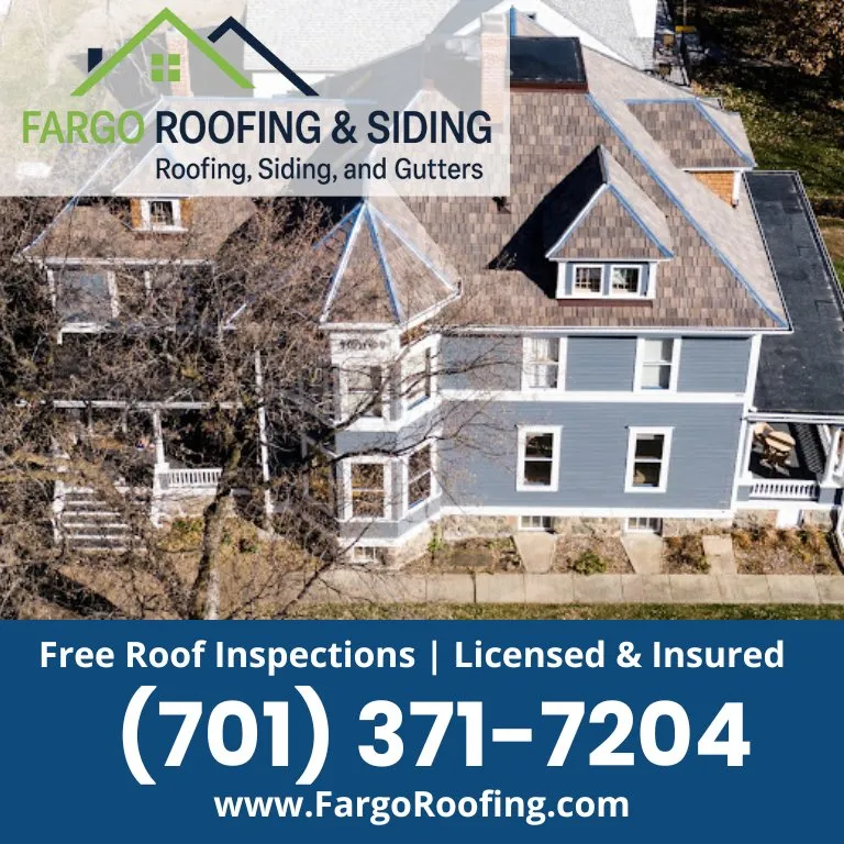 Slide of Fargo Roofing & Siding