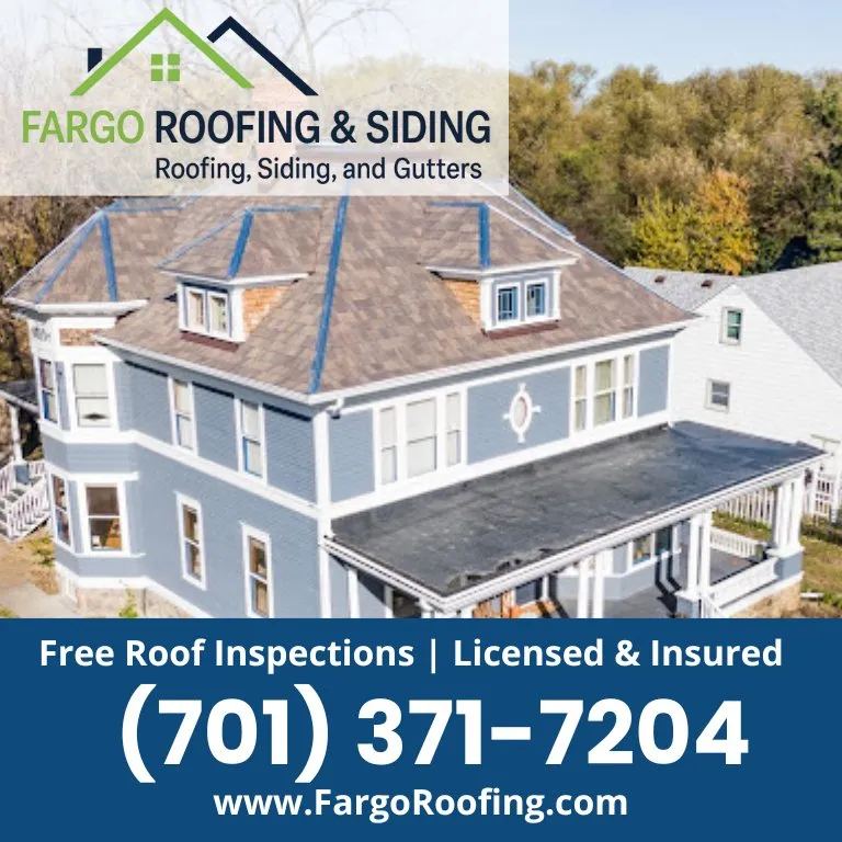 Slide of Fargo Roofing & Siding