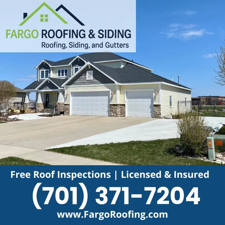 Slide of Fargo Roofing & Siding