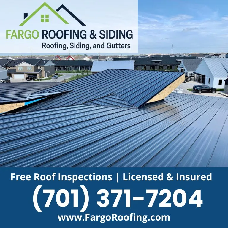 Slide of Fargo Roofing & Siding