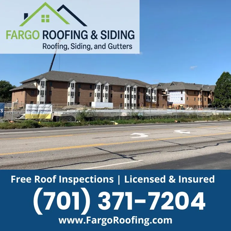 Slide of Fargo Roofing & Siding