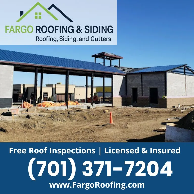 Slide of Fargo Roofing & Siding