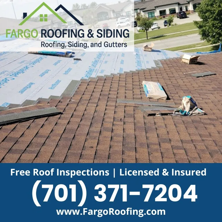 Slide of Fargo Roofing & Siding