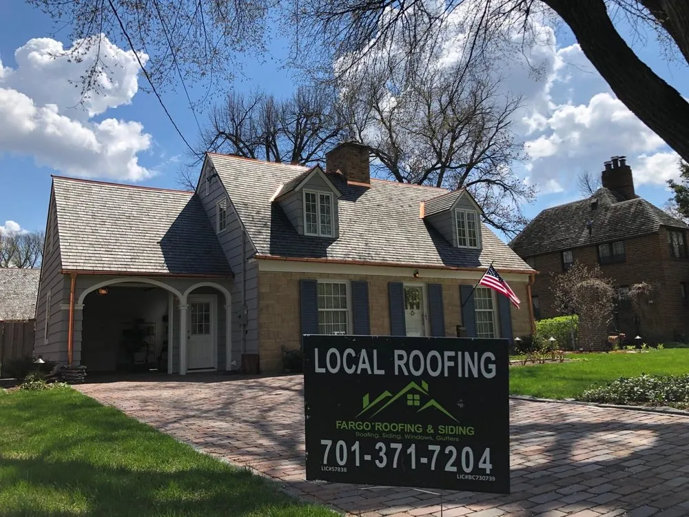 Slide of Fargo Roofing & Siding