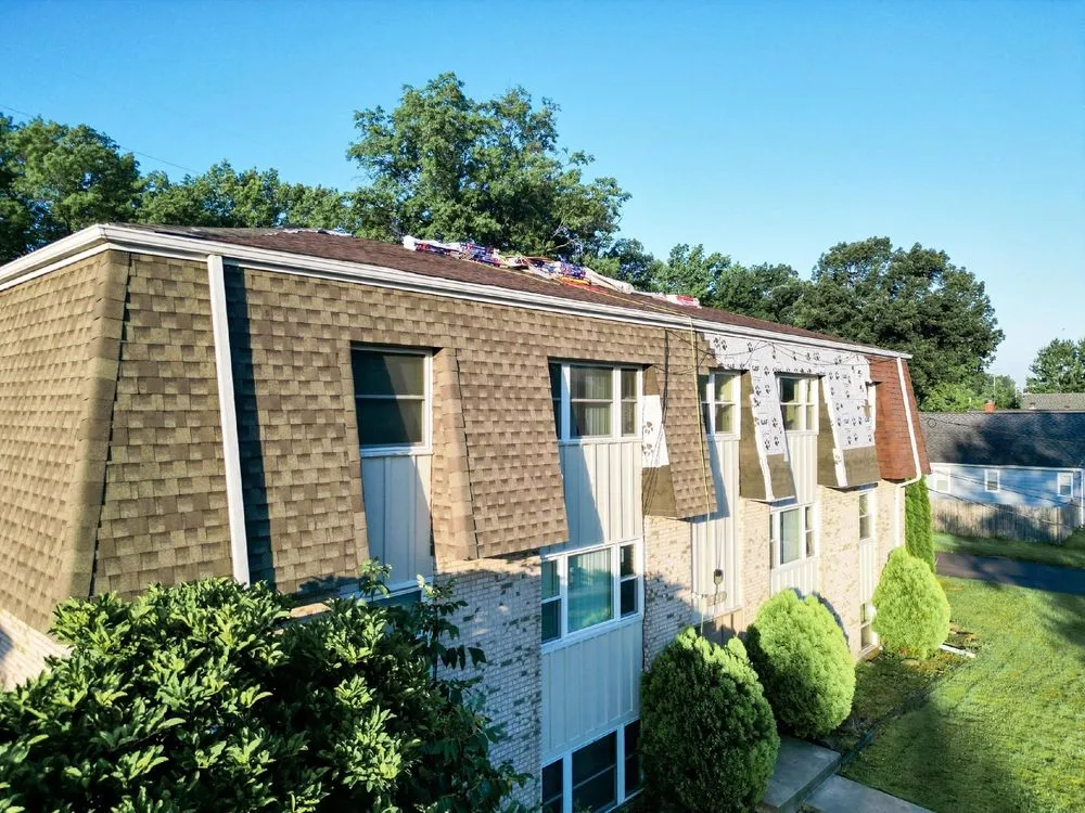 Slide of Farley's Roofing