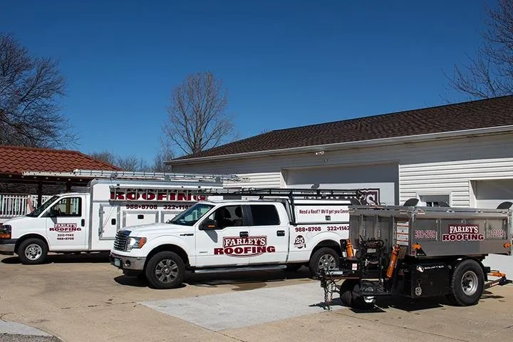 Slide of Farley's Roofing