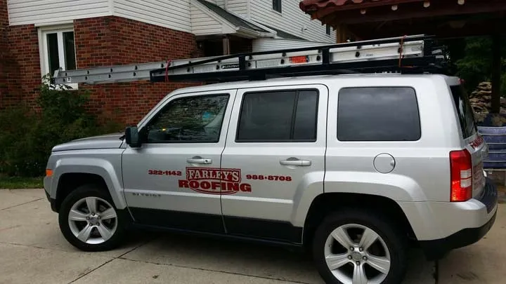 Slide of Farley's Roofing