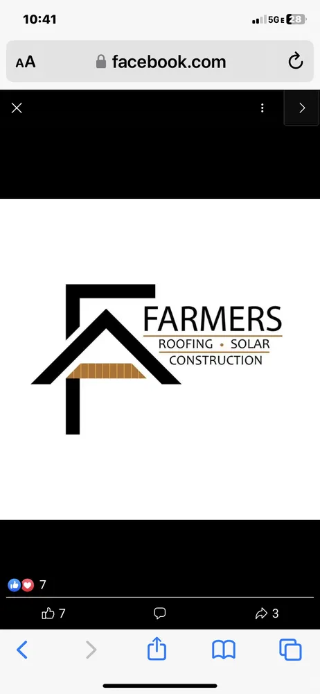Slide of Farmers Roofing